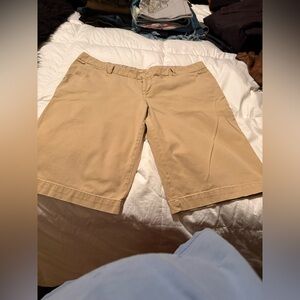 American Eagle Outfitters Beige/Tan Cotton Shorts